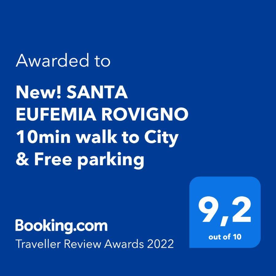 Santa Eufemia Rovinj 10Min Walk To City & Free Garage Parking Leilighet Eksteriør bilde